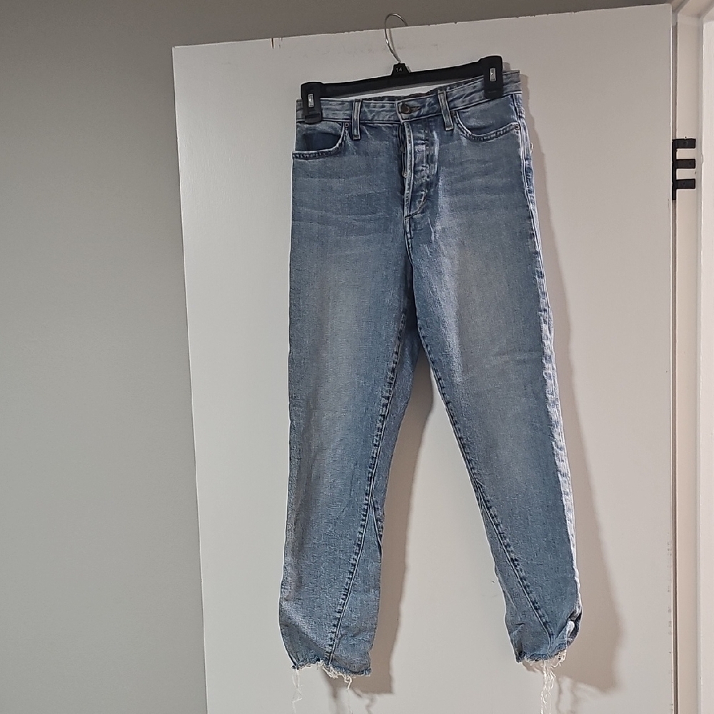 Joe's Jeans Light Wash Cropped Ankle Jeans